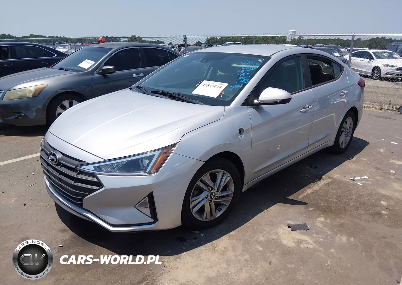 2019 Hyundai Elantra Sel VIN:KMHD84LF4KU746606 - 2