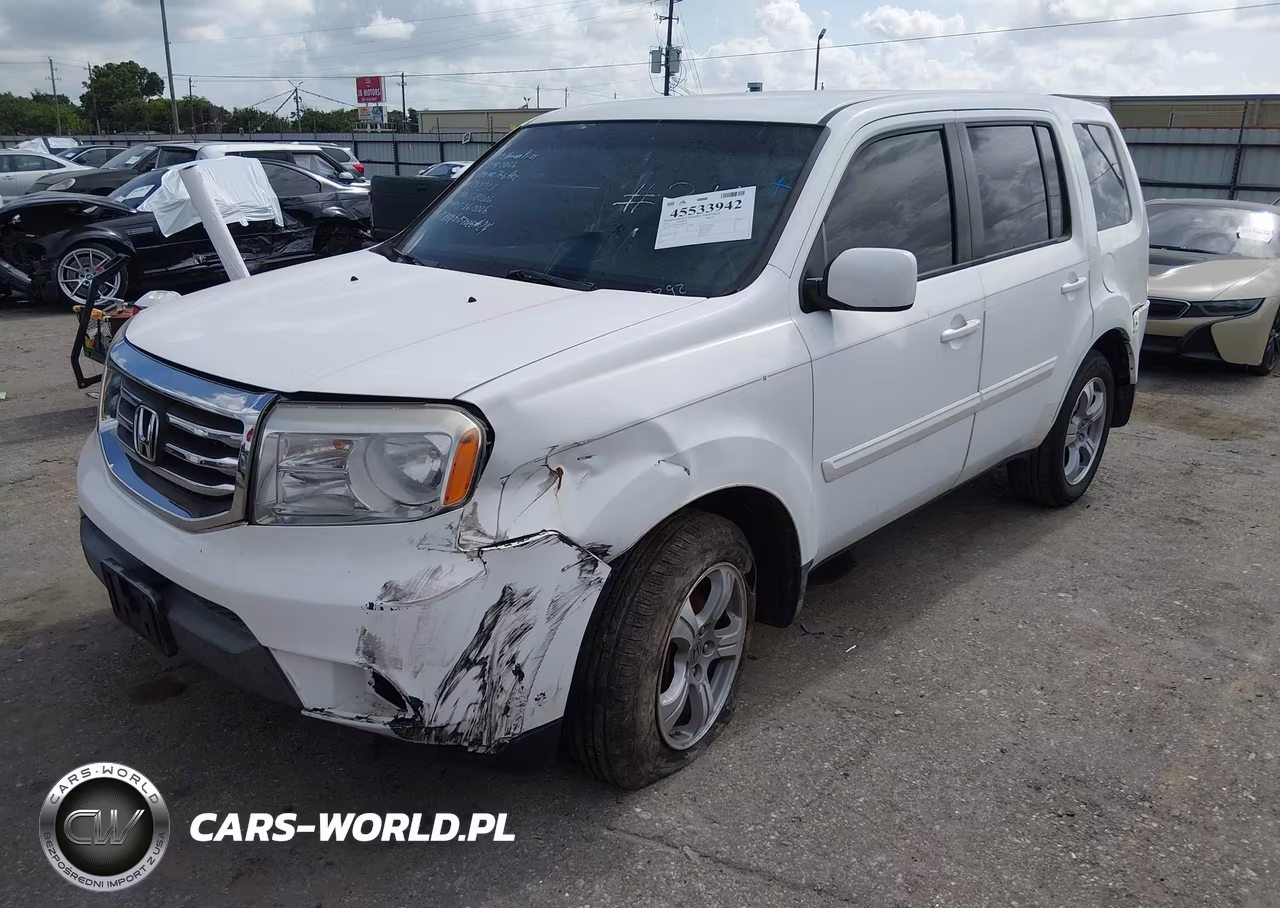 2012 Honda Pilot Ex VIN:5FNYF3H45CB009292 - 2