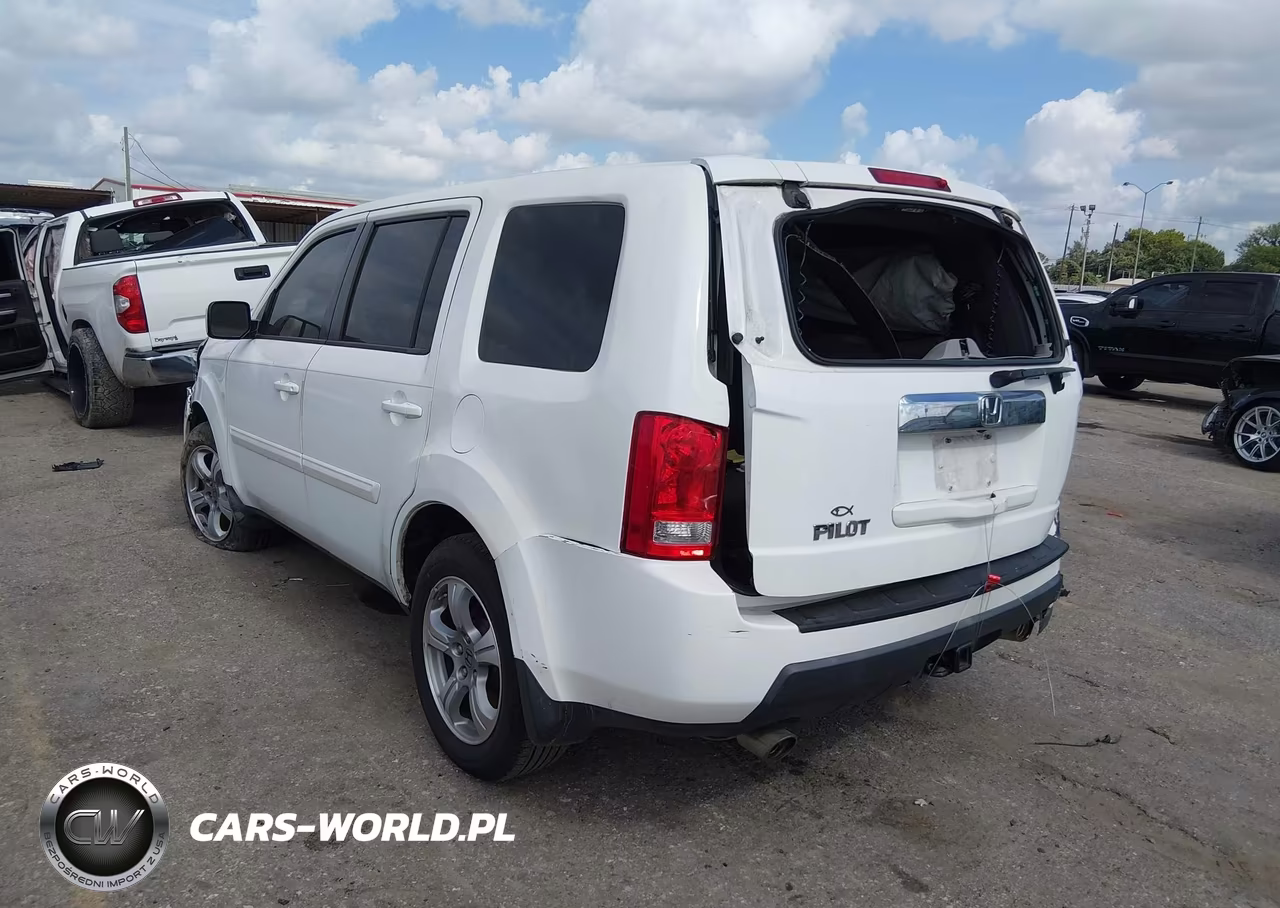 2012 Honda Pilot Ex VIN:5FNYF3H45CB009292 - 3