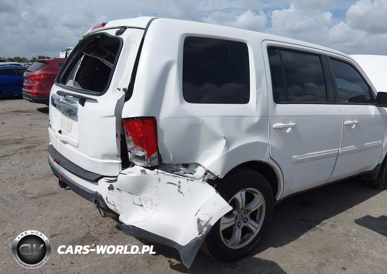 2012 Honda Pilot Ex VIN:5FNYF3H45CB009292 - 6