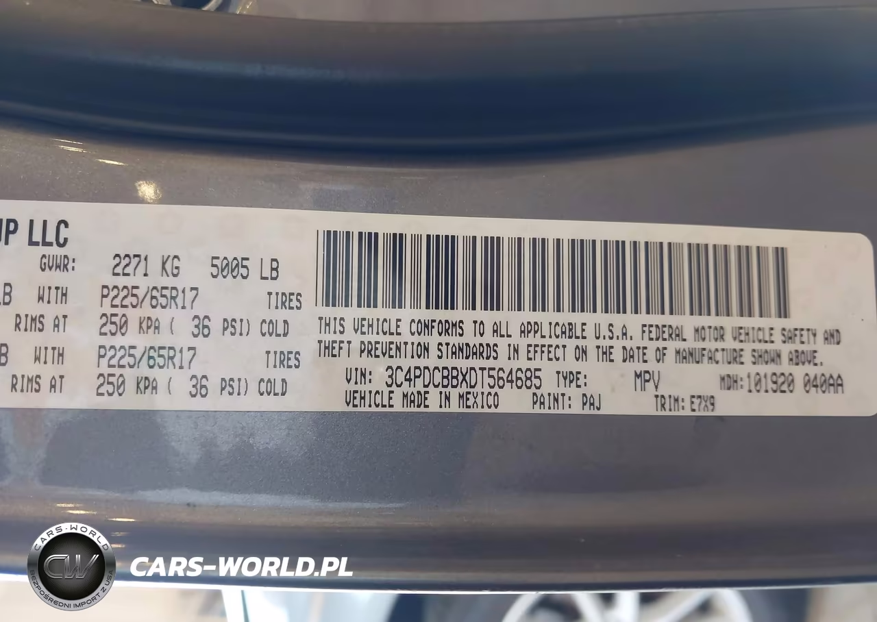 2013 Dodge Journey Sxt VIN:3C4PDCBBXDT564685 - 9