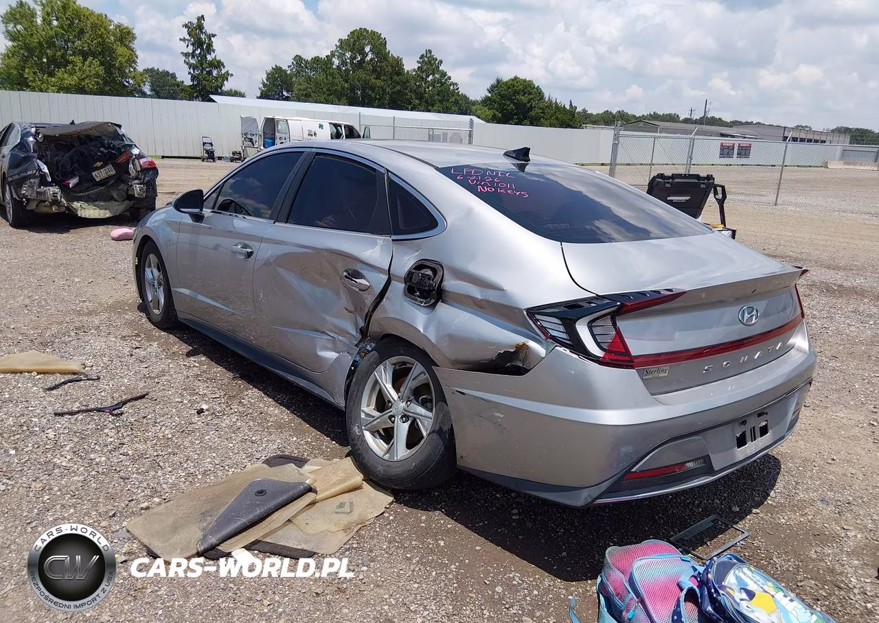 2021 Hyundai Sonata Se VIN:5NPEG4JA0MH081011 - 3