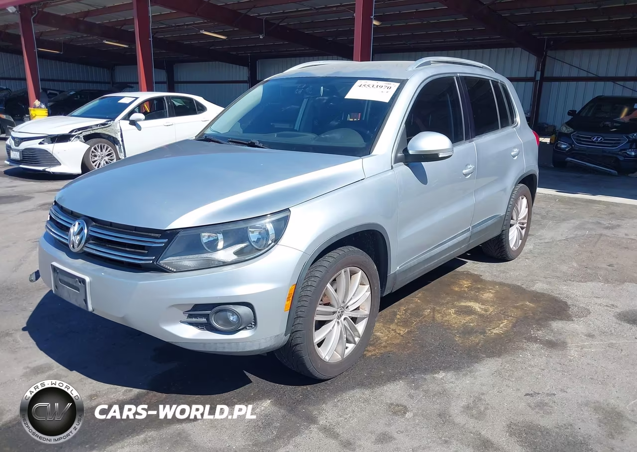 2013 Volkswagen Tiguan Se VIN:WVGBV7AX5DW507330 - 2
