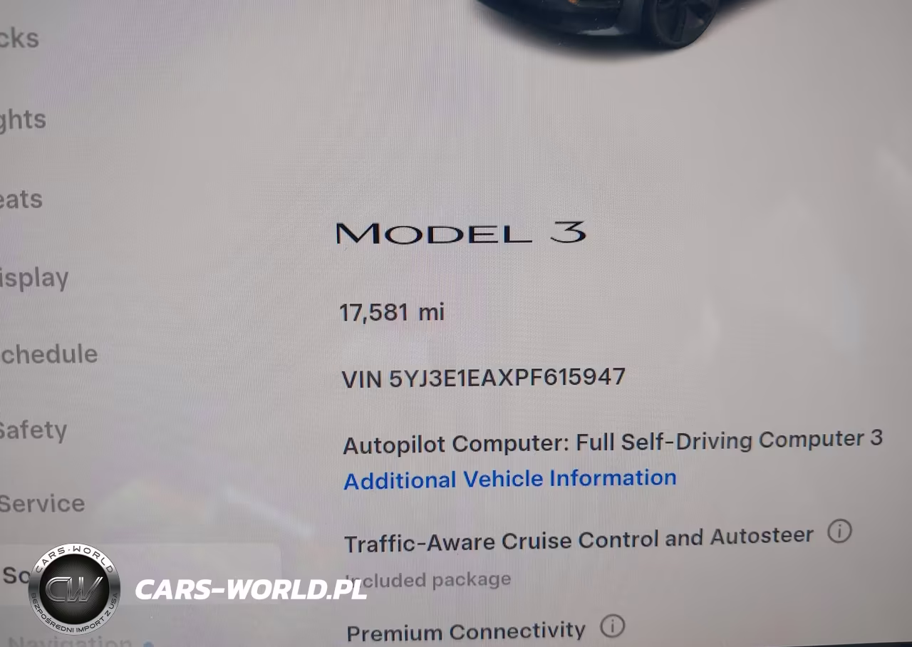2023 Tesla Model 3 Rear-Wheel Drive VIN:5YJ3E1EAXPF615947 - 16