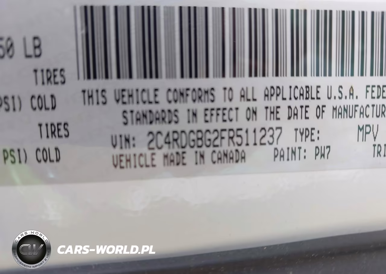 2015 Dodge Grand Caravan American Value Pkg VIN:2C4RDGBG2FR511237 - 9