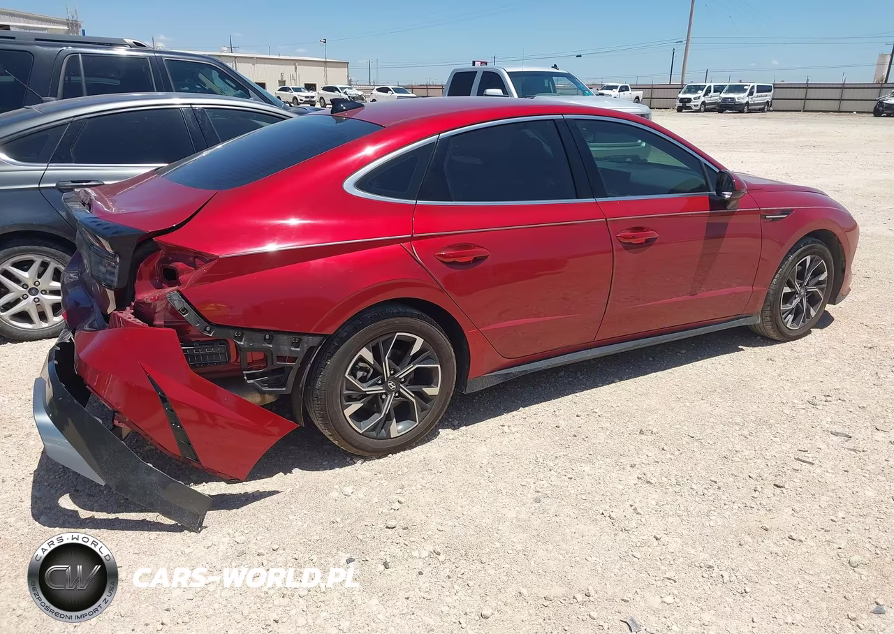 2024 Hyundai Sonata Sel VIN:KMHL64JA7RA401347 - 4