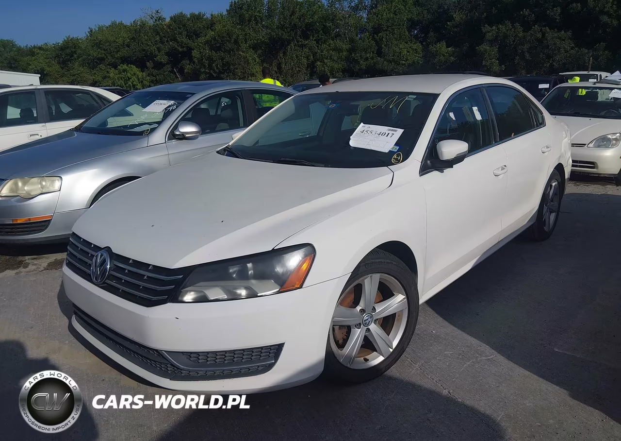 2013 Volkswagen Passat 2.5L Se VIN:1VWBP7A34DC142309 - 2