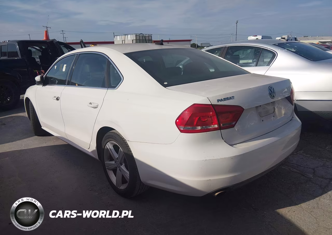 2013 Volkswagen Passat 2.5L Se VIN:1VWBP7A34DC142309 - 3