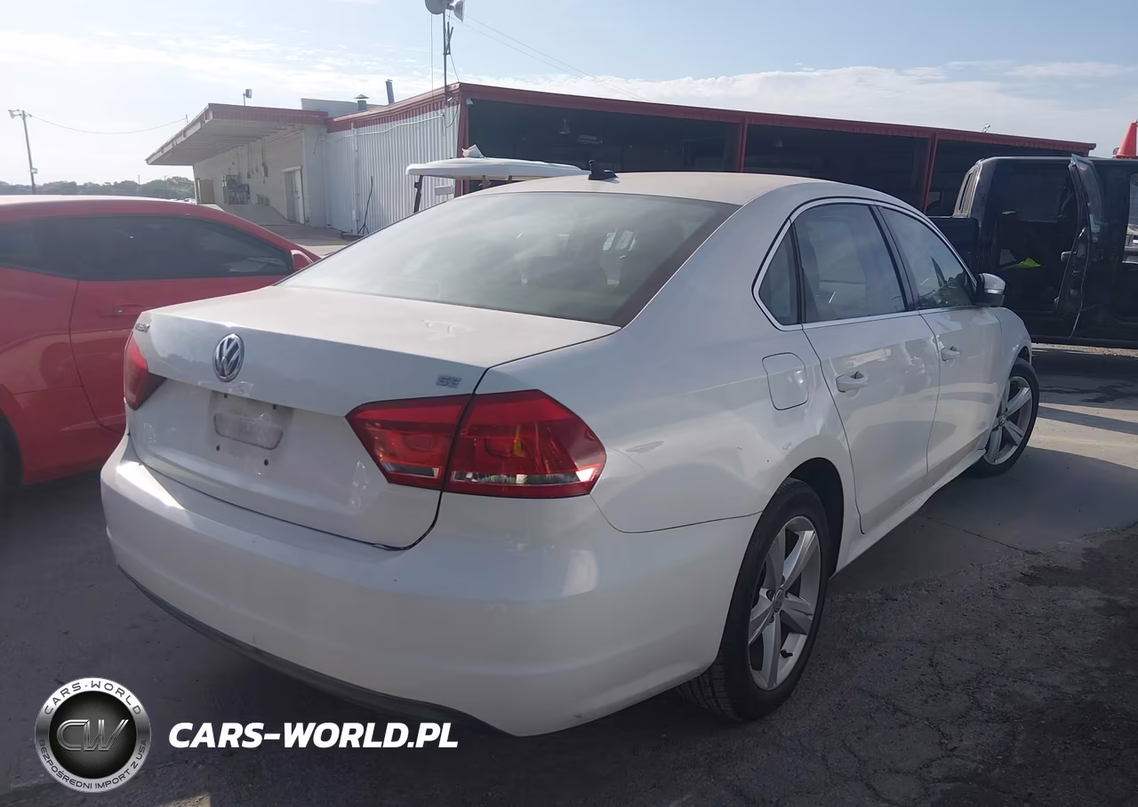 2013 Volkswagen Passat 2.5L Se VIN:1VWBP7A34DC142309 - 4