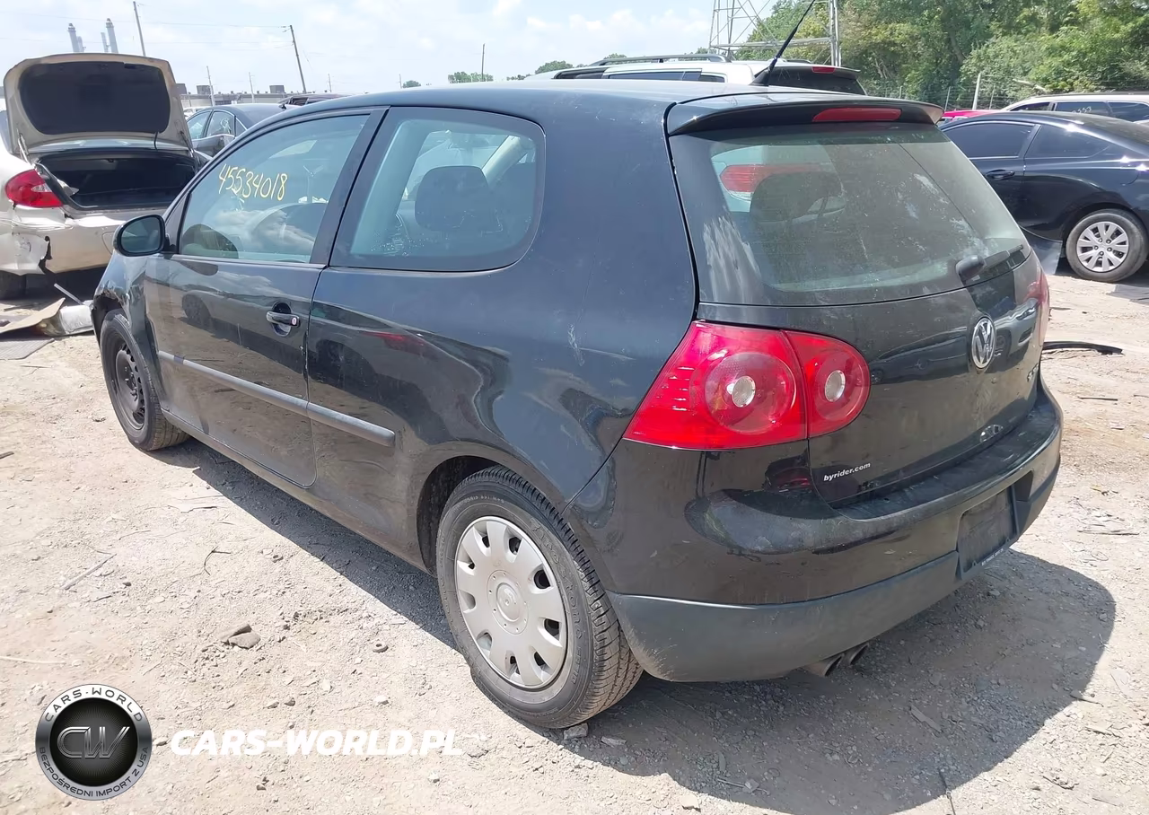2009 Volkswagen Rabbit S VIN:WVWBB71KX9W087413 - 3