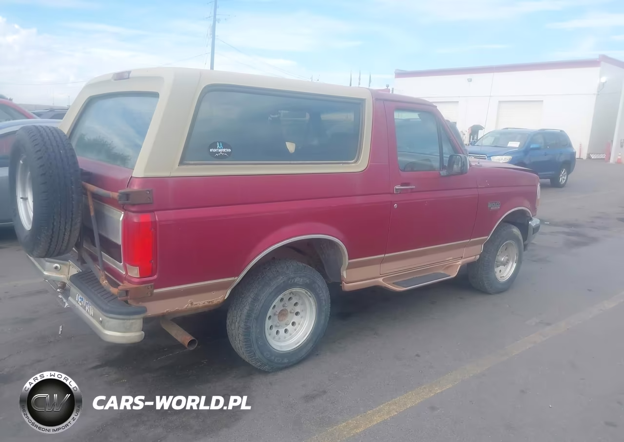 1995 Ford Bronco U100 VIN:1FMEU15H1SLA30605 - 4