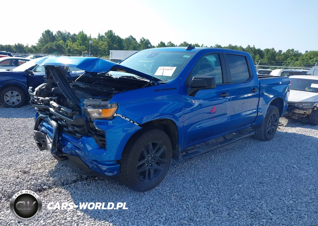 2023 Chevrolet Silverado 1500 4Wd Short Bed Custom VIN:3GCPDBEK3PG153356 - 2