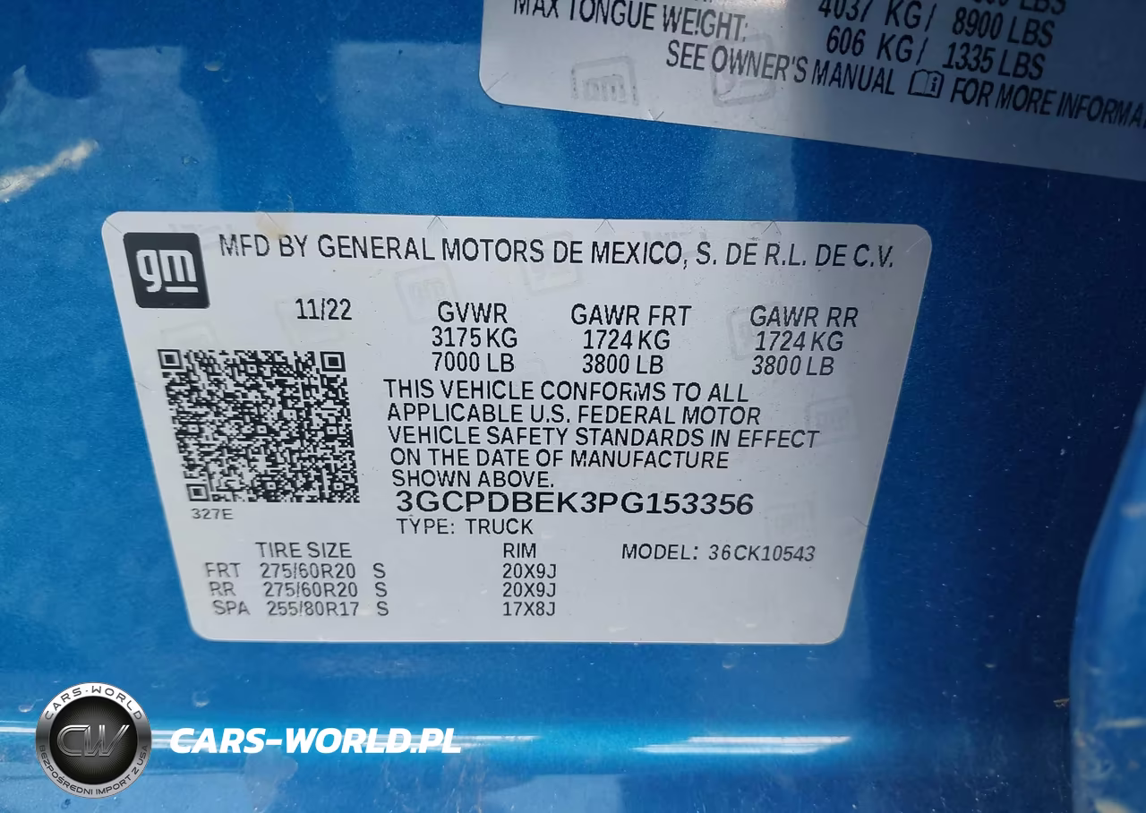2023 Chevrolet Silverado 1500 4Wd Short Bed Custom VIN:3GCPDBEK3PG153356 - 9