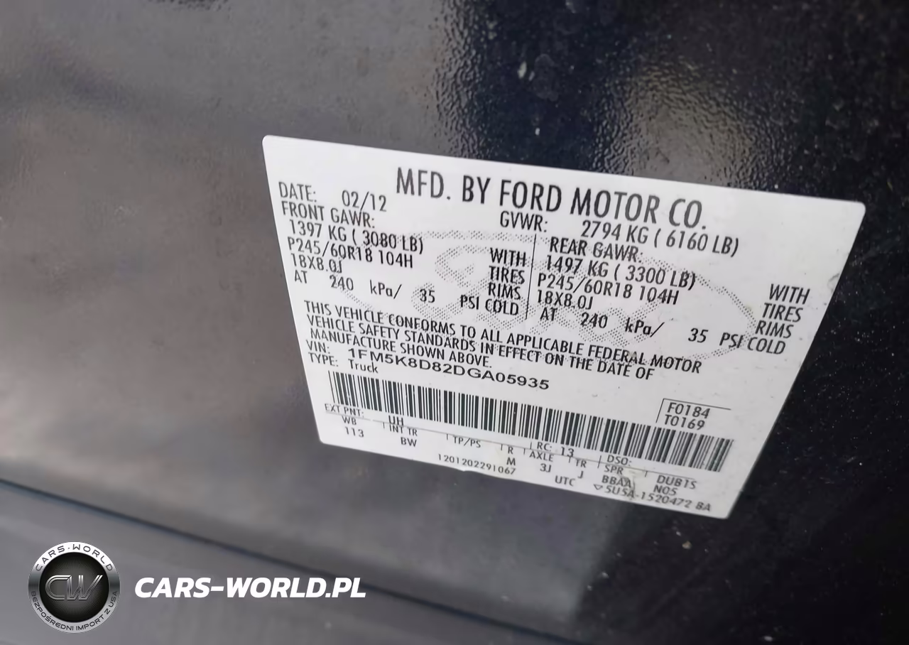 2013 Ford Explorer Xlt VIN:1FM5K8D82DGA05935 - 9