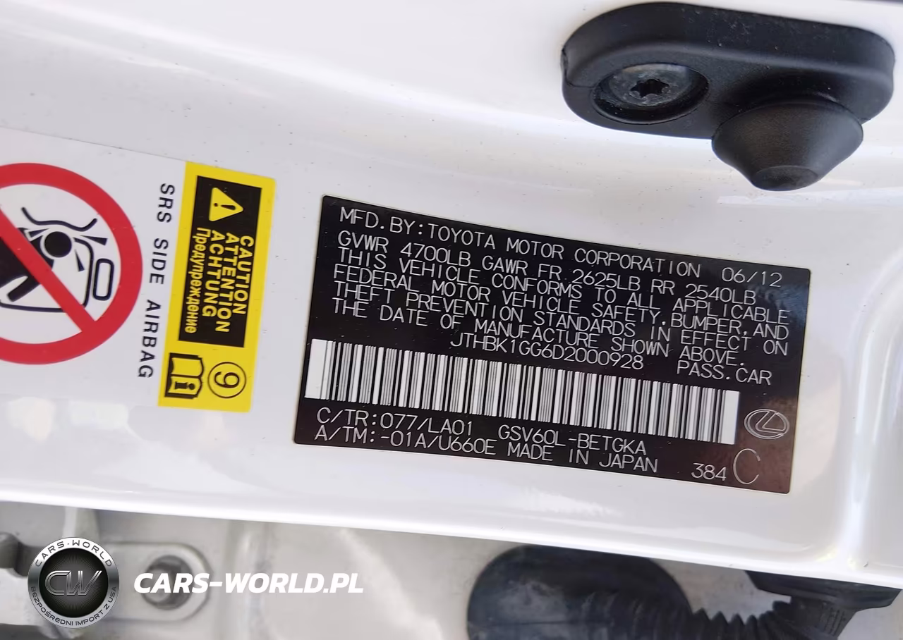 2013 Lexus Es 350 VIN:JTHBK1GG6D2000928 - 9