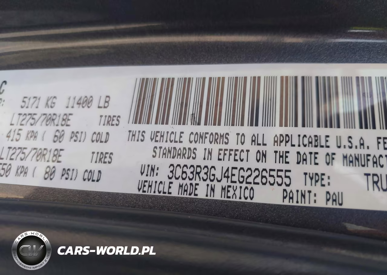 2014 Ram 3500 Tradesman VIN:3C63R3GJ4EG226555 - 8
