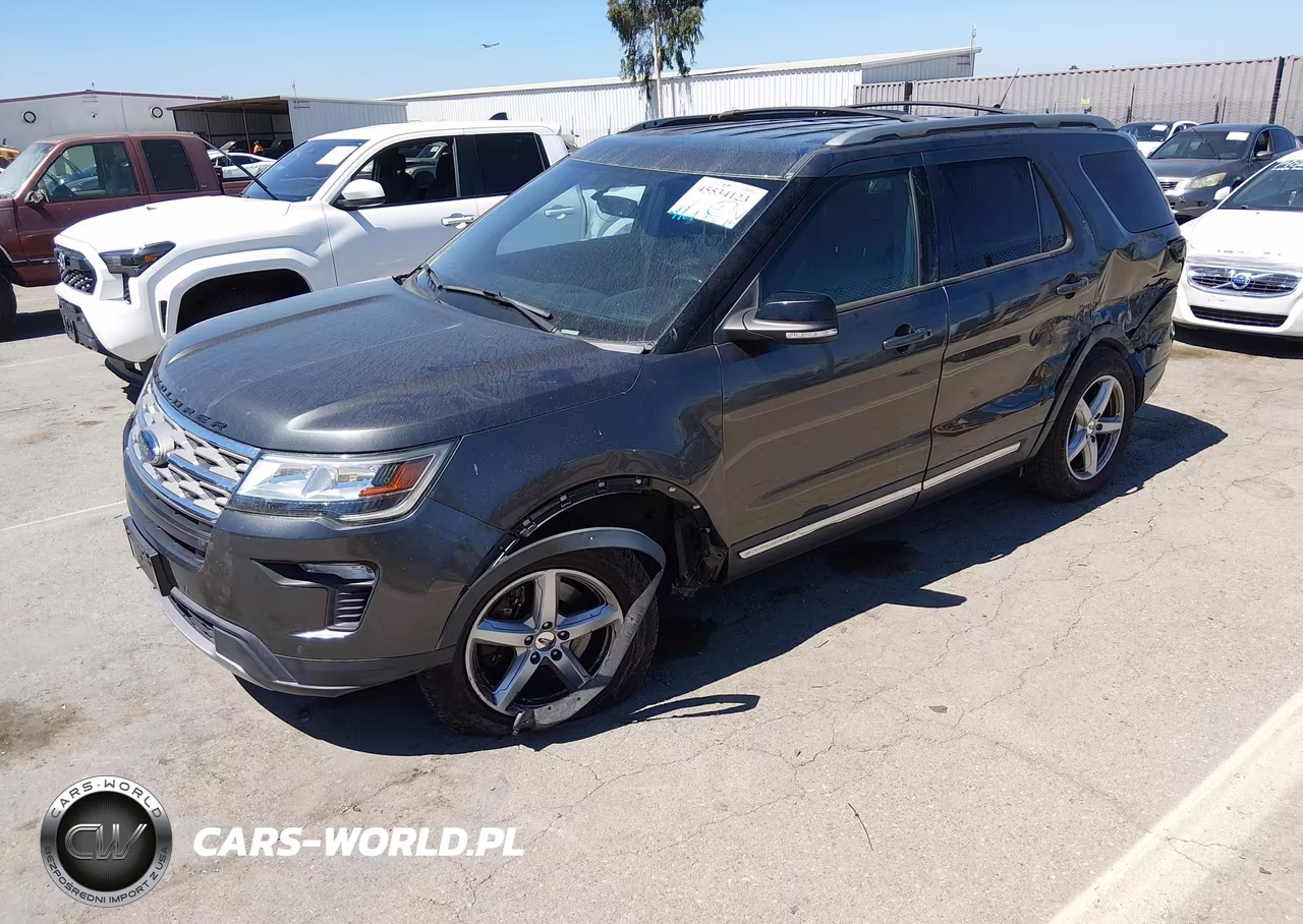 2018 Ford Explorer Xlt VIN:1FM5K7DH9JGA42583 - 2