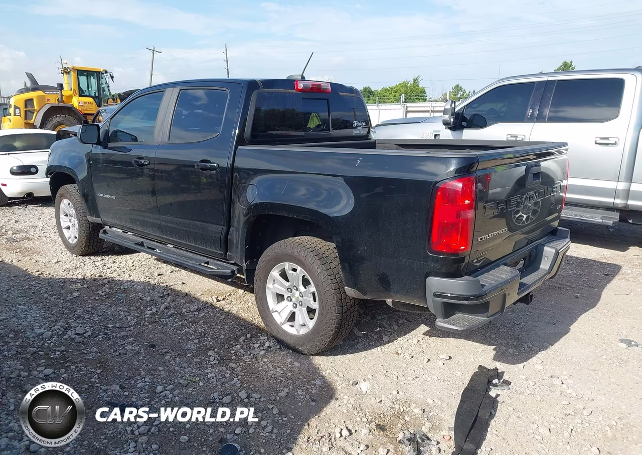 2021 Chevrolet Colorado 2Wd Short Box Lt VIN:1GCGSCEN3M1263839 - 3
