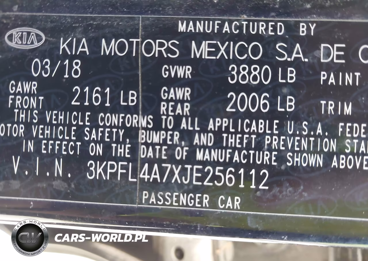 2018 Kia Forte Lx VIN:3KPFL4A7XJE256112 - 9