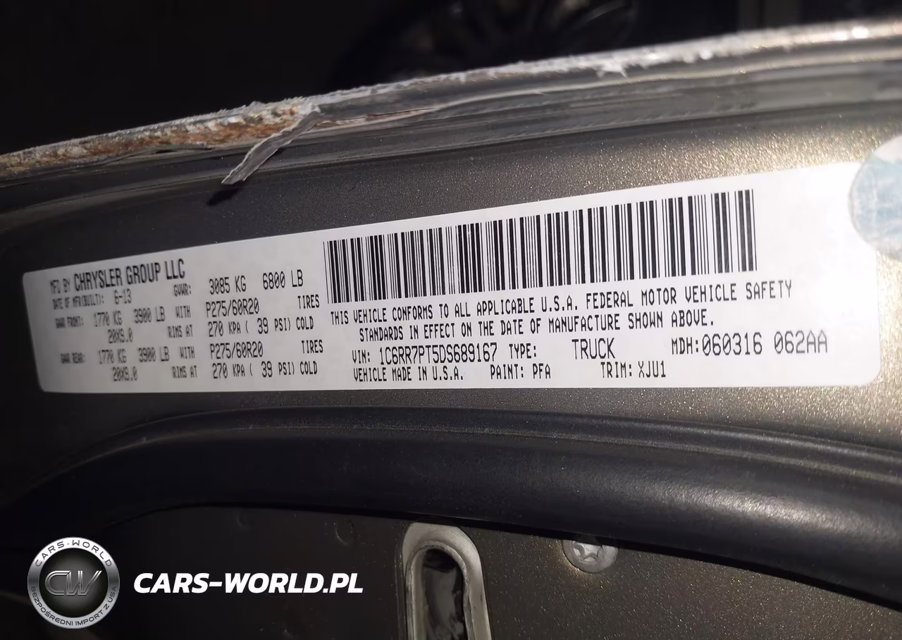 2013 Ram 1500 Laramie Longhorn Edition VIN:1C6RR7PT5DS689167 - 9