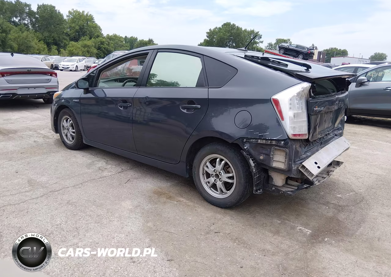 2011 Toyota Prius Two VIN:JTDKN3DU0B1361959 - 3