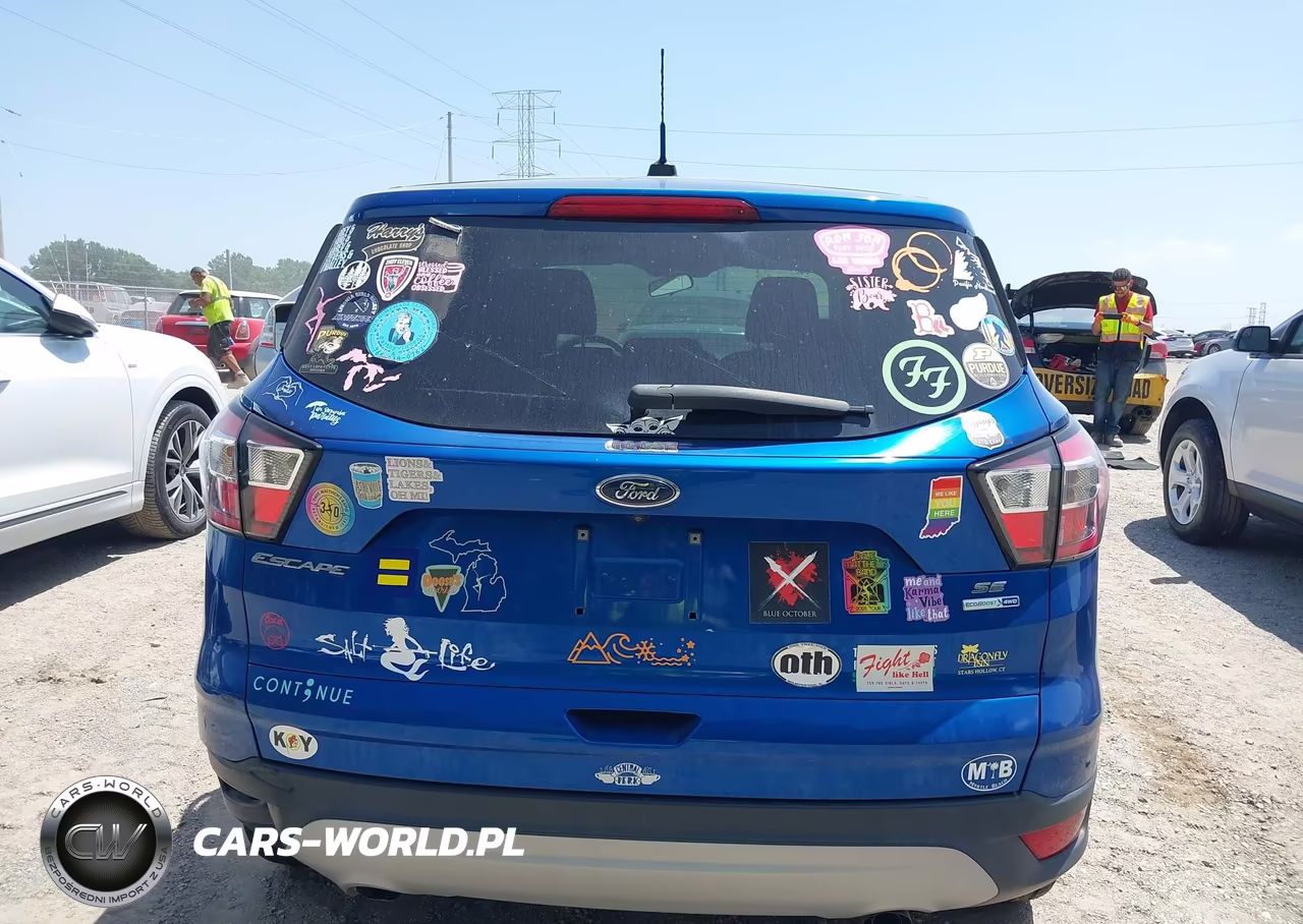 2017 Ford Escape Se VIN:1FMCU9GD1HUD07627 - 16