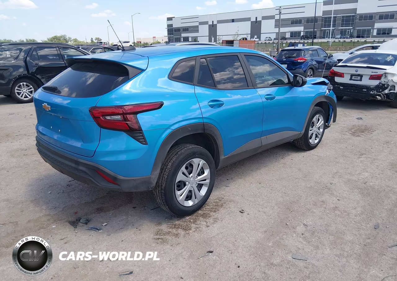 2025 Chevrolet Trax Fwd Ls VIN:KL77LFEP5SC343416 - 4