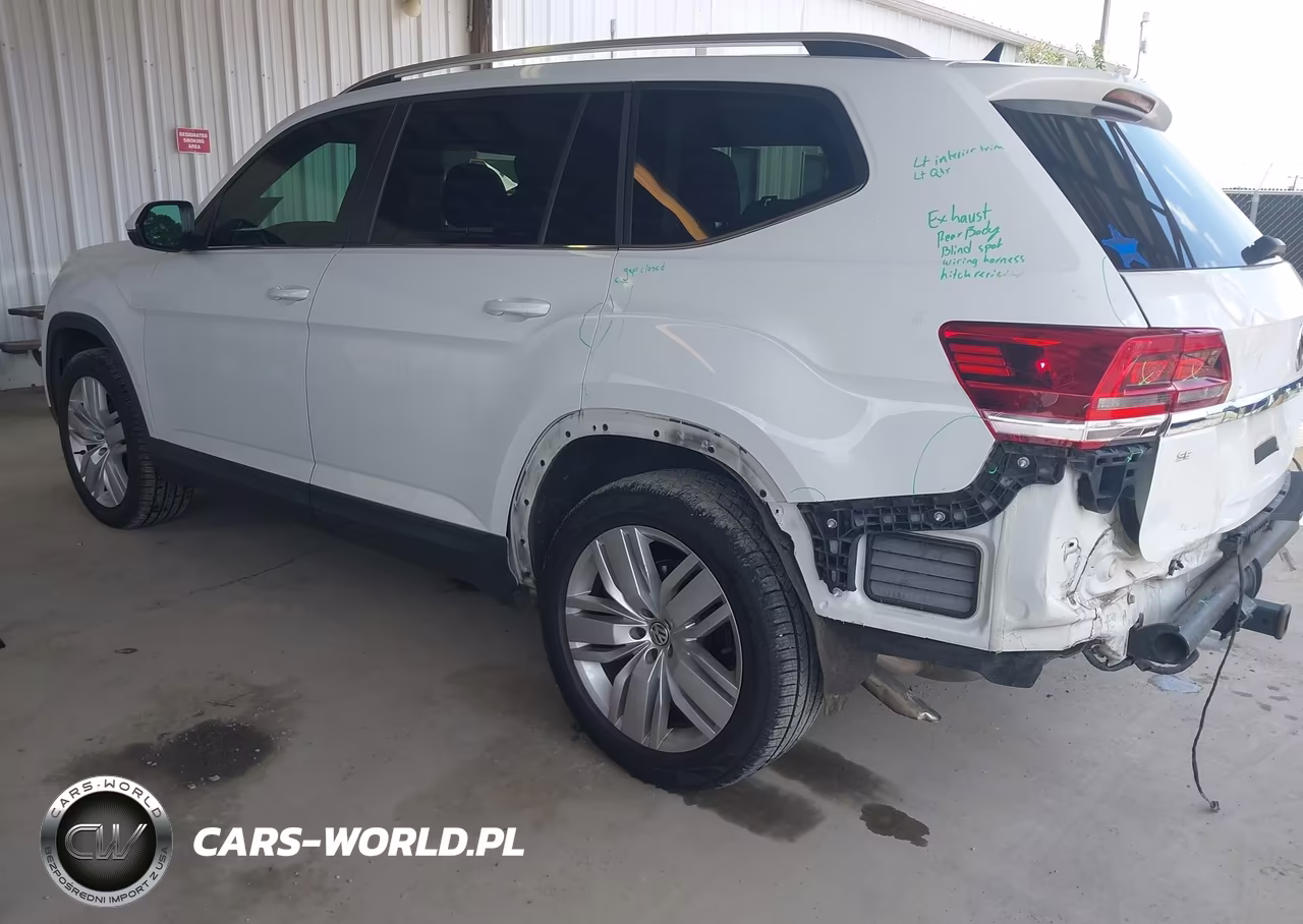2019 Volkswagen Atlas 3.6L V6 Se W-Technology VIN:1V2WR2CA1KC524533 - 3