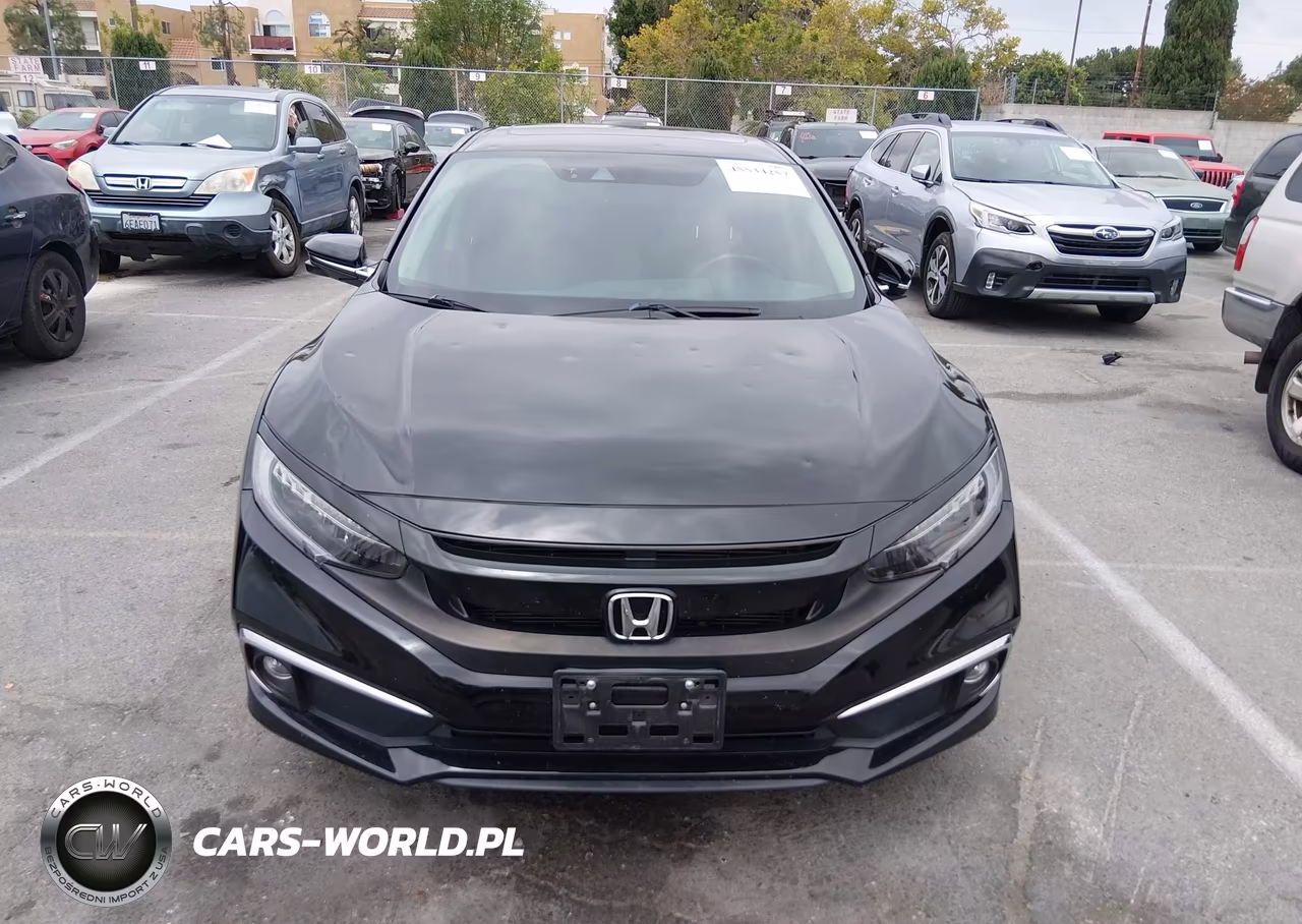 2019 Honda Civic Touring VIN:JHMFC1F91KX004533 - 12