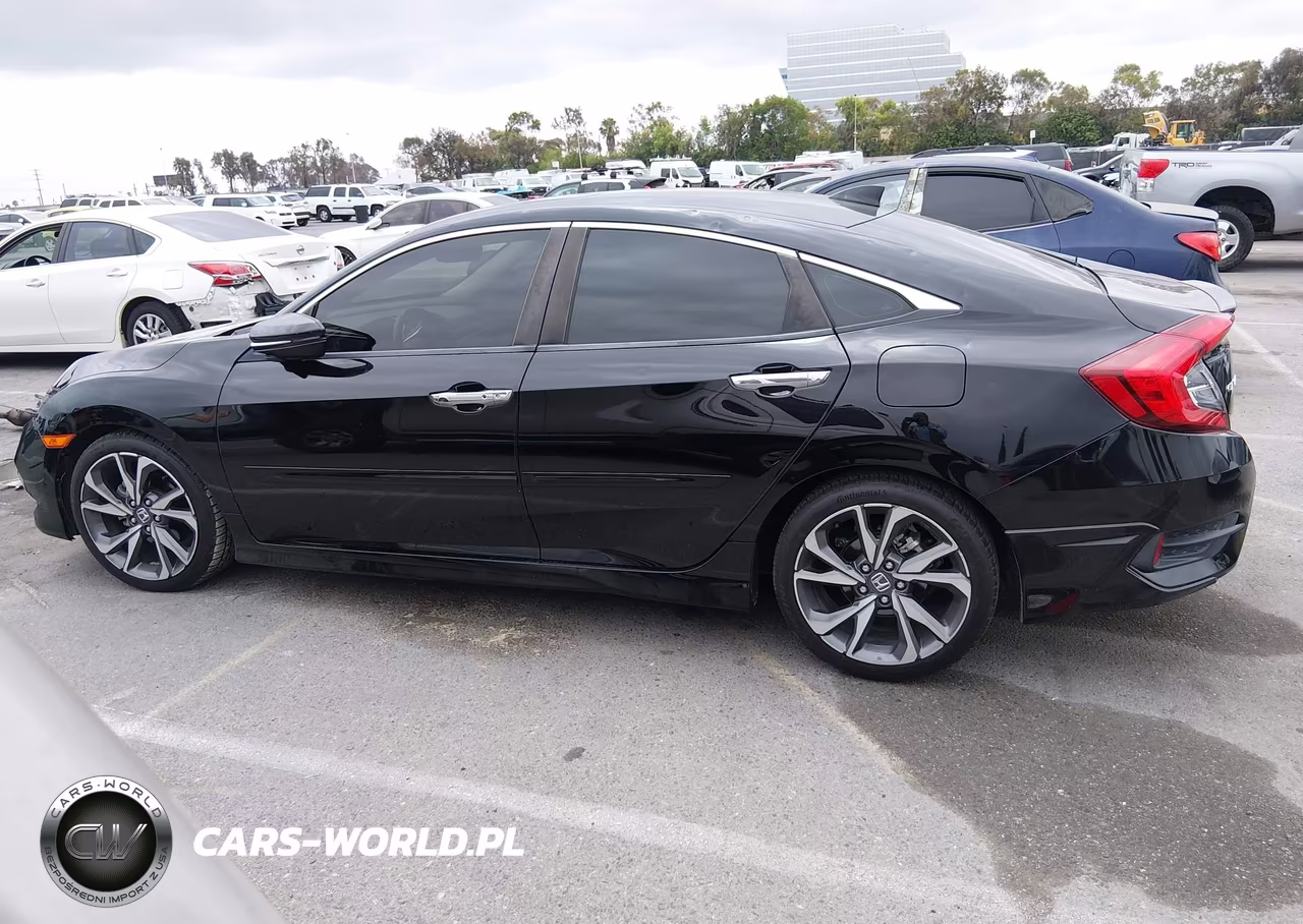 2019 Honda Civic Touring VIN:JHMFC1F91KX004533 - 14