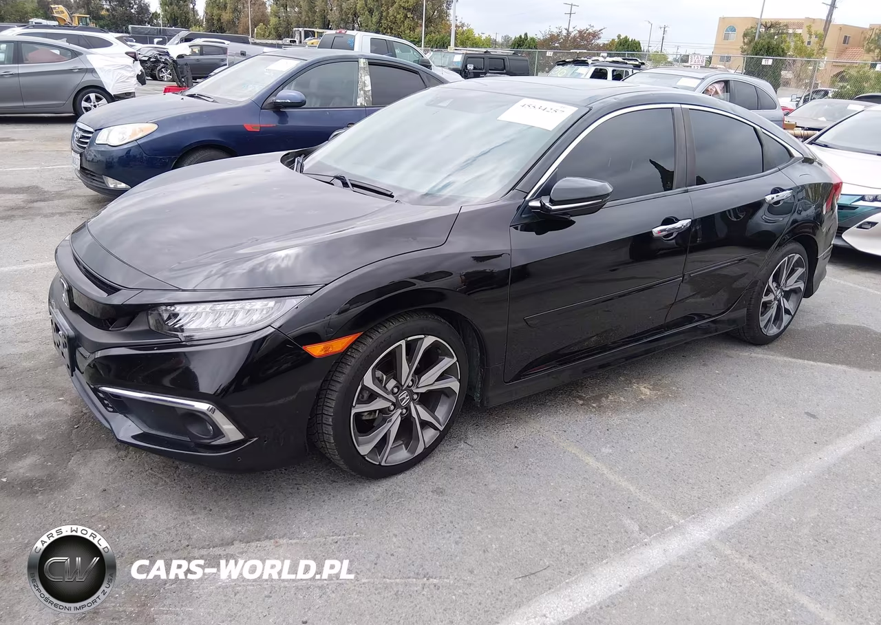 2019 Honda Civic Touring VIN:JHMFC1F91KX004533 - 2