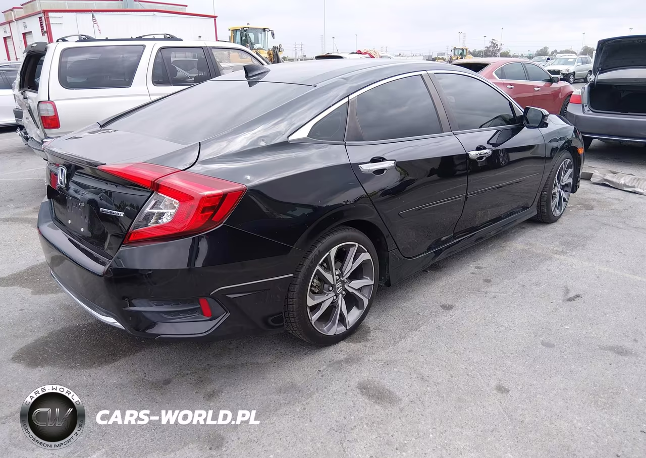 2019 Honda Civic Touring VIN:JHMFC1F91KX004533 - 4