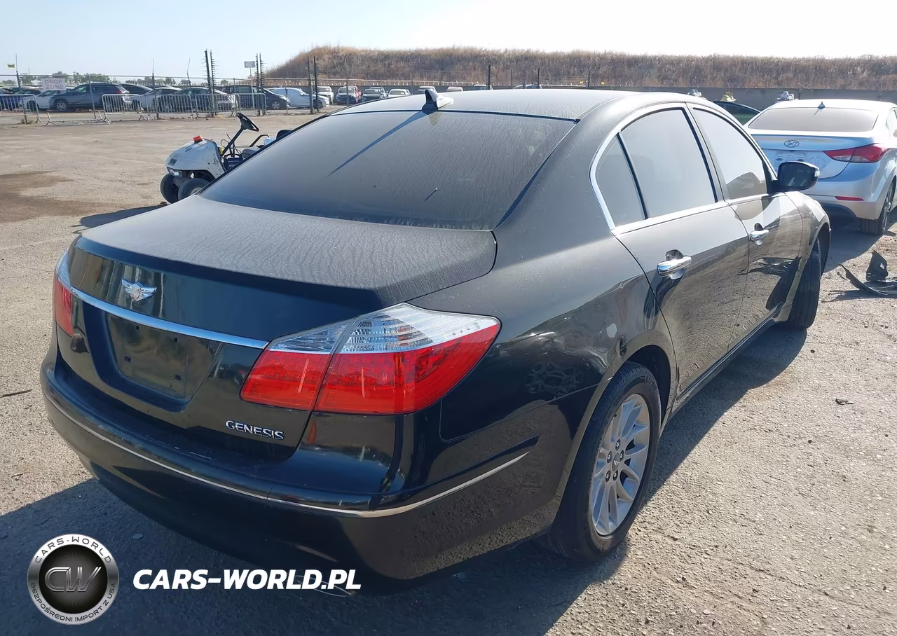 2009 Hyundai Genesis 3.8 VIN:KMHGC46E09U039642 - 4