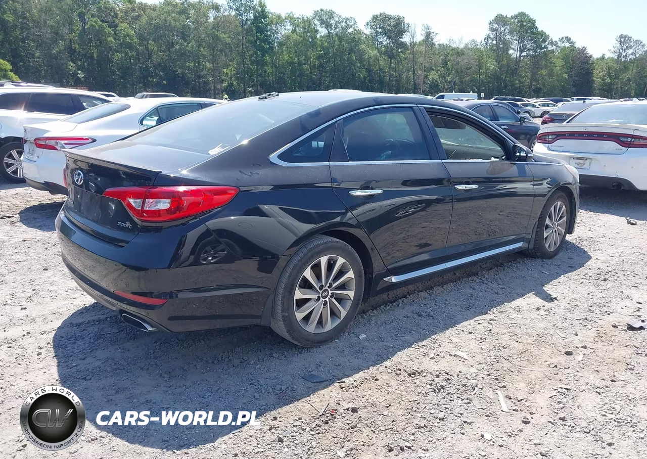 2017 Hyundai Sonata Sport VIN:5NPE34AF2HH437620 - 4