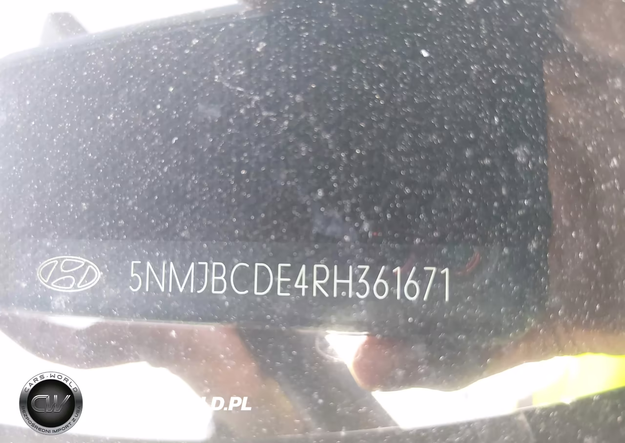 2024 Hyundai Tucson Sel VIN:5NMJBCDE4RH361671 - 9