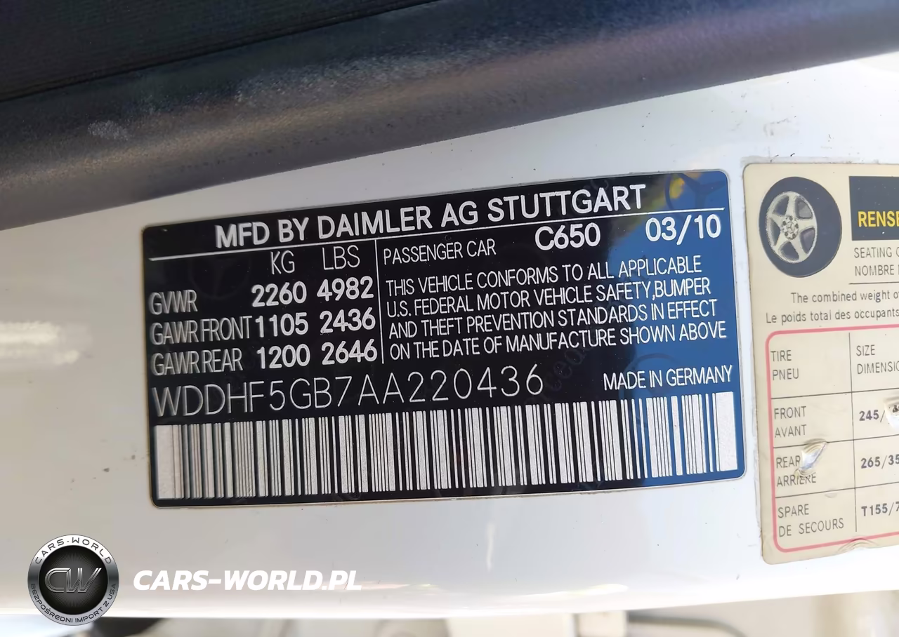 2010 Mercedes-Benz E 350 VIN:WDDHF5GB7AA220436 - 9