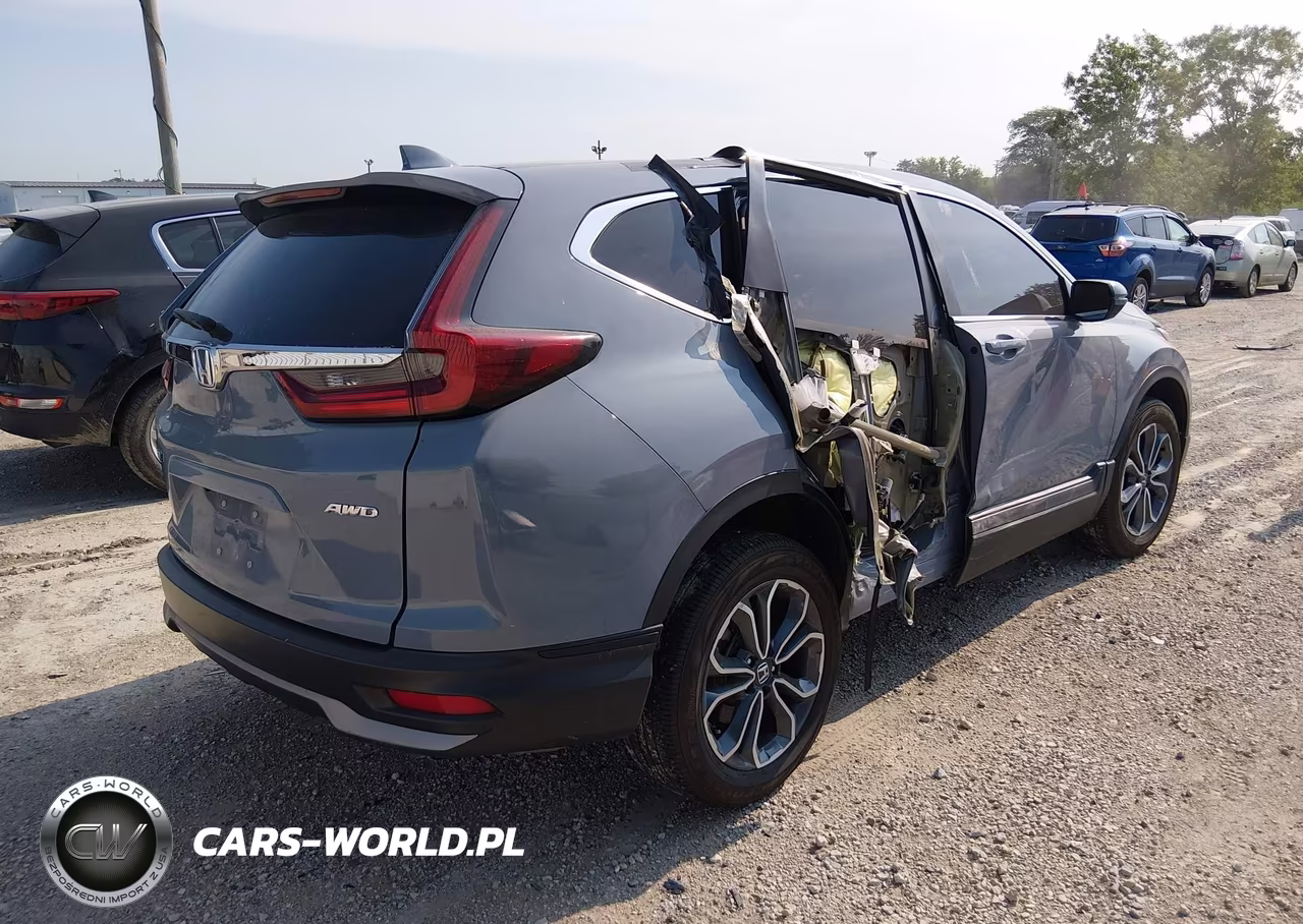 2021 Honda Cr-V Awd Ex-L VIN:2HKRW2H89MH681294 - 4