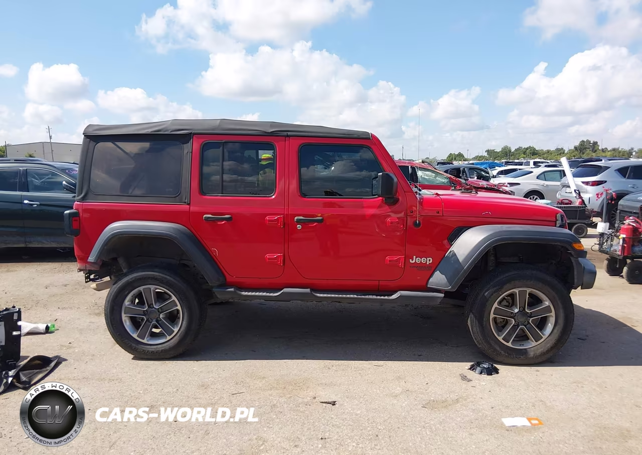 2018 Jeep Wrangler Unlimited Sport S 4X4 VIN:1C4HJXDG0JW165044 - 14