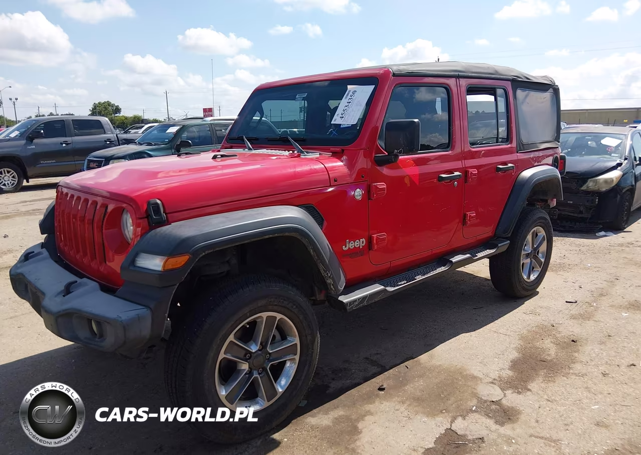 2018 Jeep Wrangler Unlimited Sport S 4X4 VIN:1C4HJXDG0JW165044 - 2