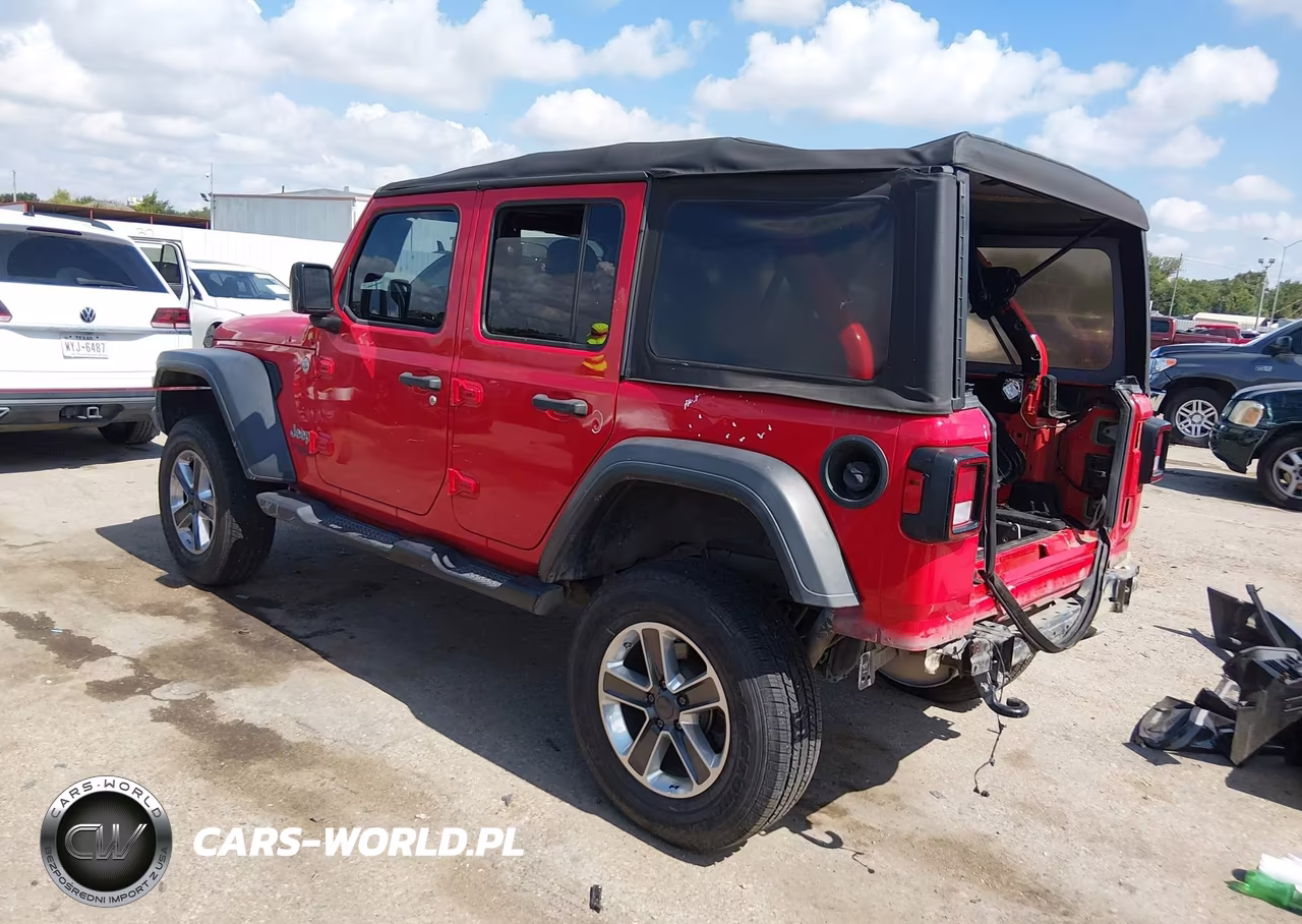 2018 Jeep Wrangler Unlimited Sport S 4X4 VIN:1C4HJXDG0JW165044 - 3