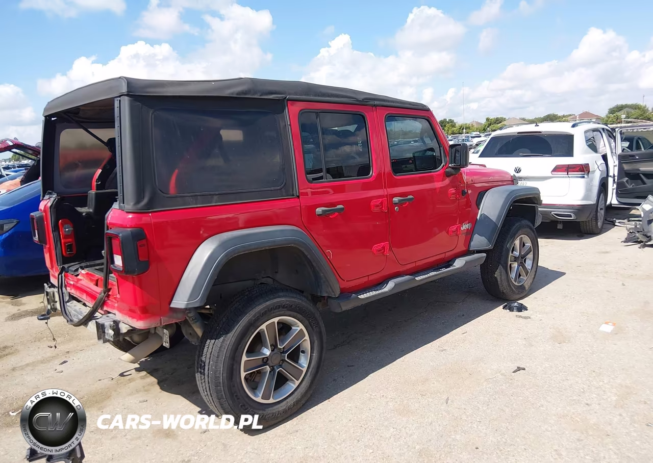 2018 Jeep Wrangler Unlimited Sport S 4X4 VIN:1C4HJXDG0JW165044 - 4