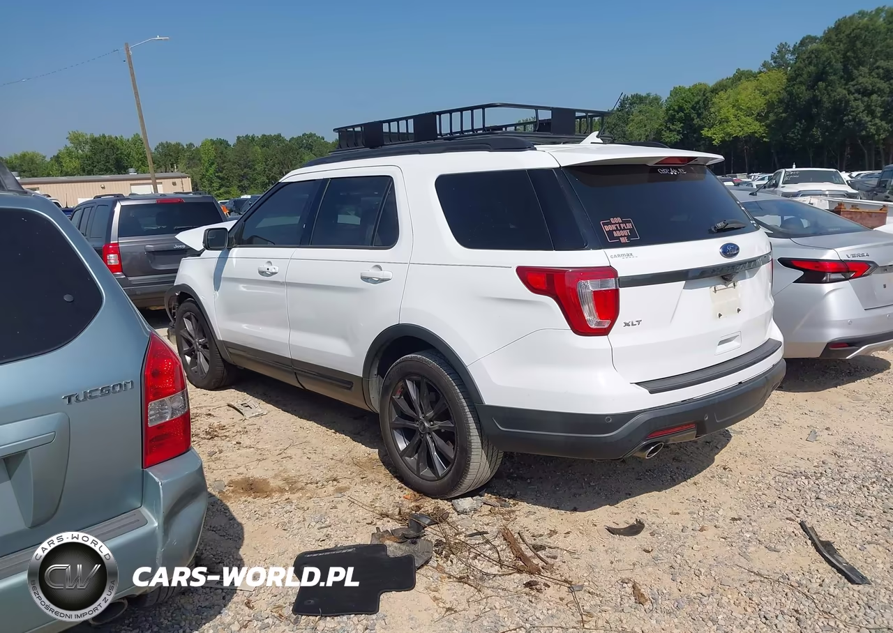 2018 Ford Explorer Xlt VIN:1FM5K7D8XJGB74364 - 3