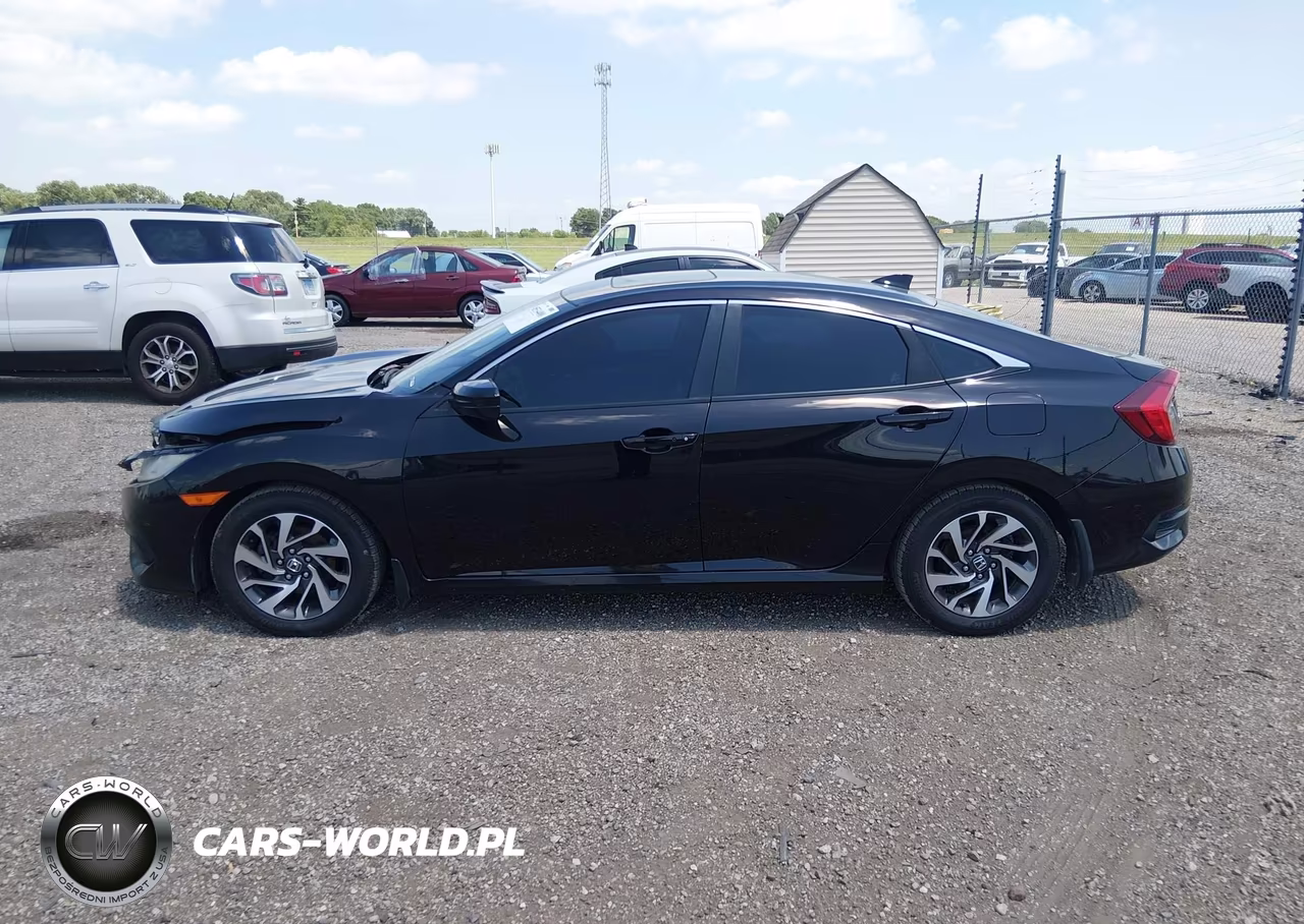 2017 Honda Civic Ex VIN:19XFC2F73HE007609 - 15