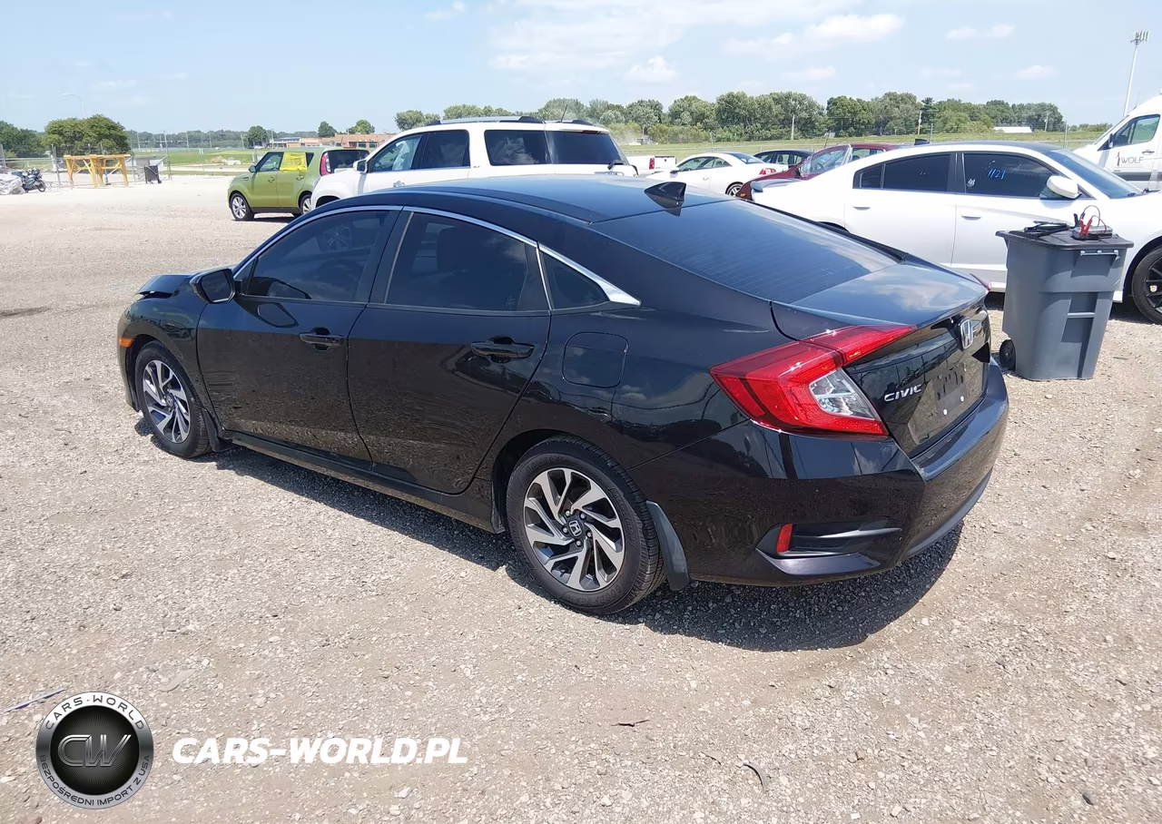 2017 Honda Civic Ex VIN:19XFC2F73HE007609 - 3