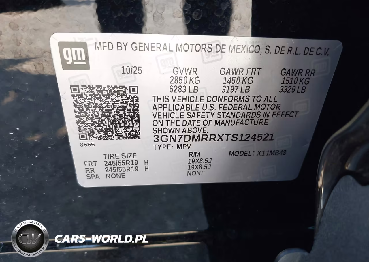 2026 Chevrolet Equinox Ev Lt 1, Fwd VIN:3GN7DMRRXTS124521 - 9