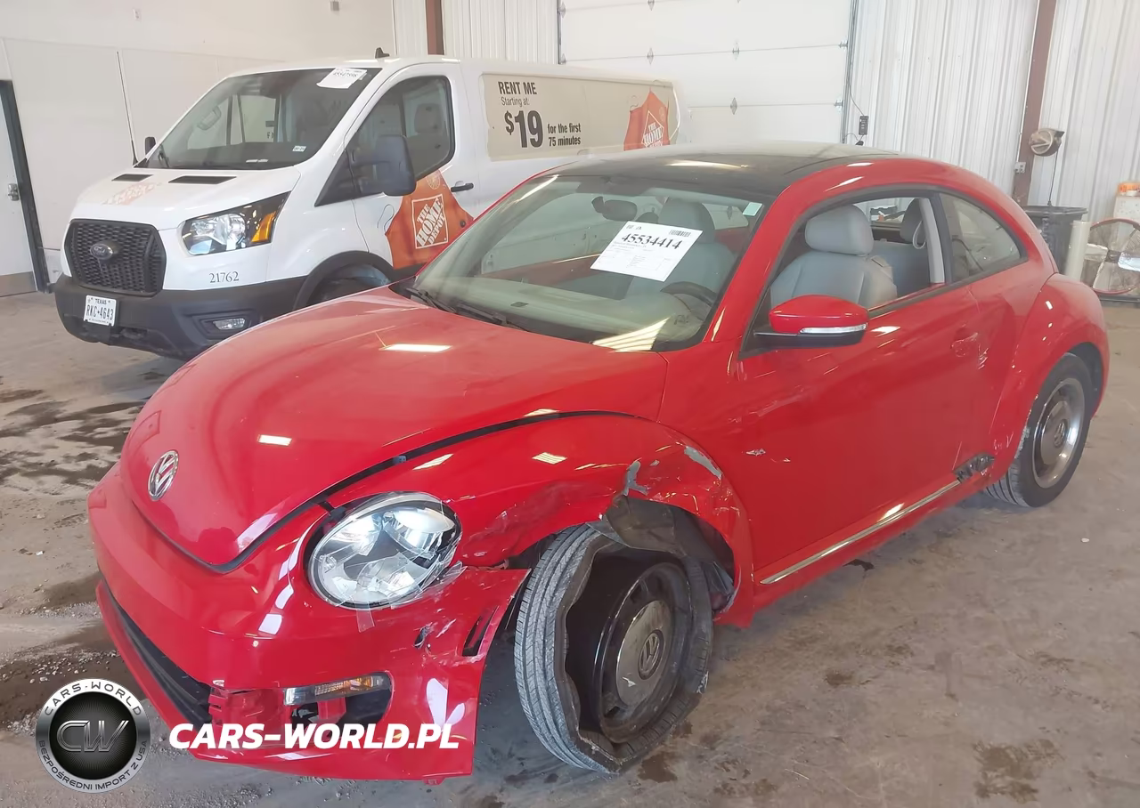 2013 Volkswagen Beetle 2.5L VIN:3VWJX7AT0DM614273 - 2