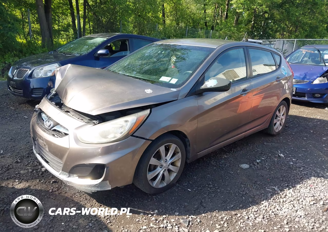 2012 Hyundai Accent Se VIN:KMHCU5AE9CU012519 - 2