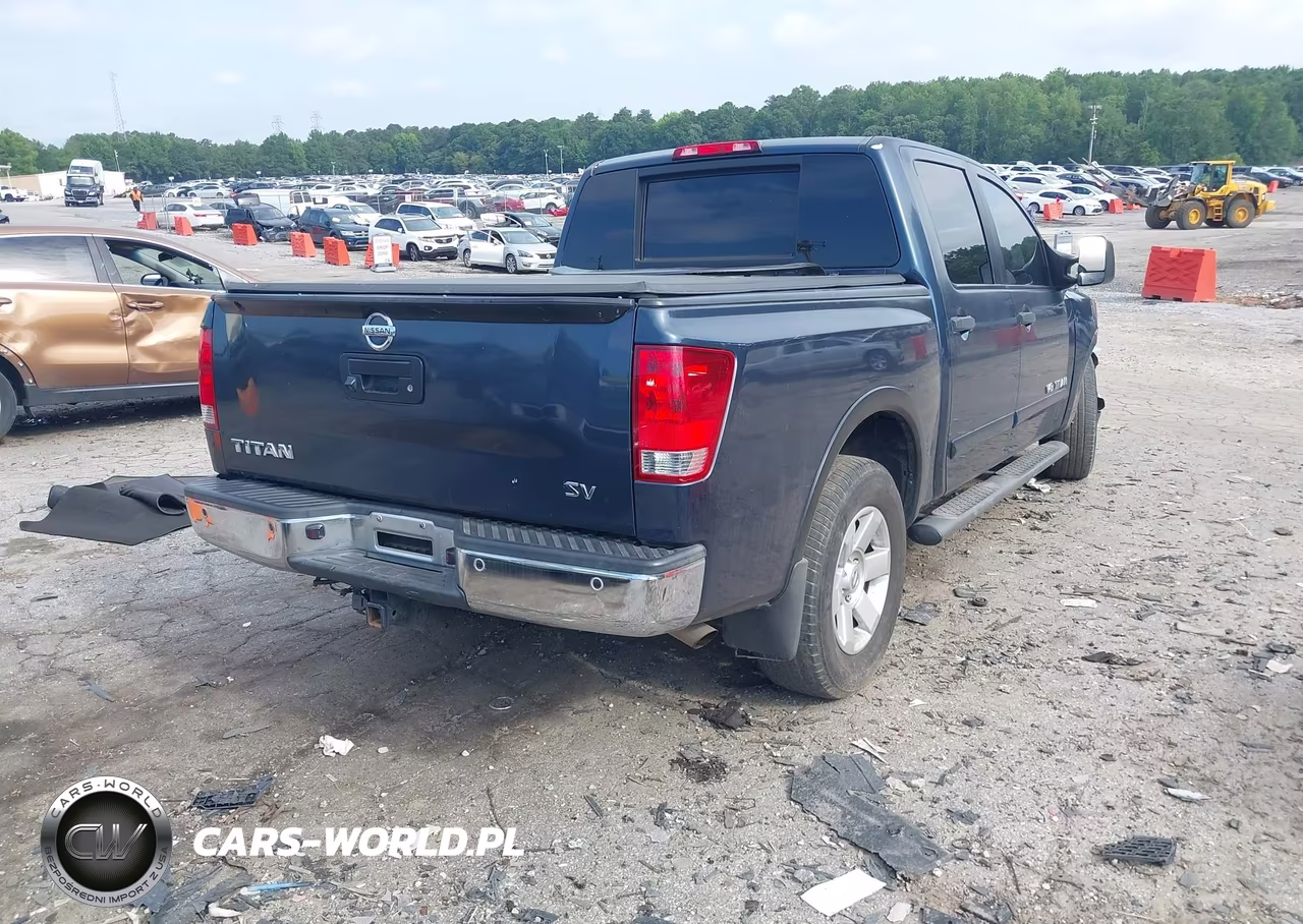 2015 Nissan Titan Sv VIN:1N6BA0ED6FN513991 - 4