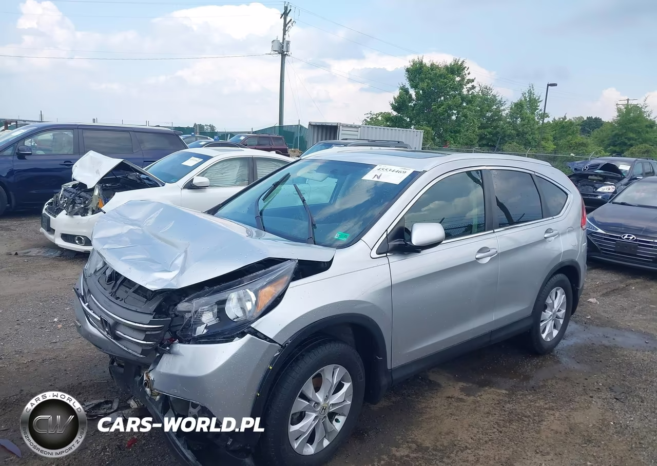 2014 Honda Cr-V Ex-L VIN:5J6RM4H79EL046589 - 2