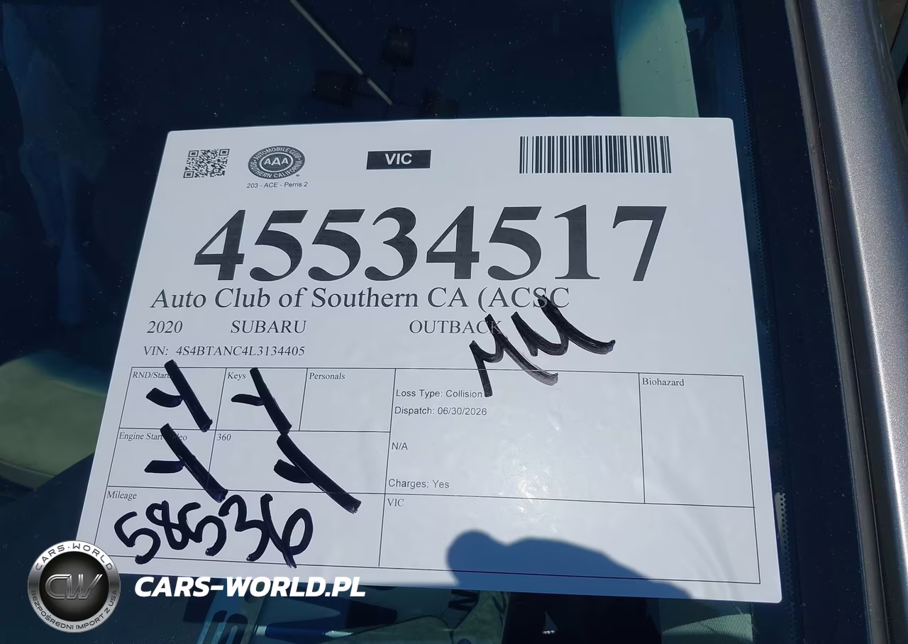 2020 Subaru Outback Limited VIN:4S4BTANC4L3134405 - 12